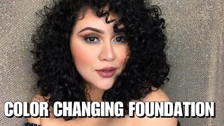 COLOR CHANGING FOUNDATION - MINI REVIEW