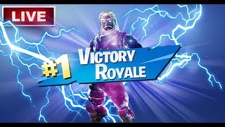 FORTNITE - PLAYING WITH SUBS LIVE - TIER 100 GRINDING LEVELS - SQUADS GAMEPLAY