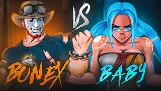 BABY VS @BONEX4_FF | PLAYED AGAINST A FOREIGN YOUTUBER IN FREE FIRE👽✅