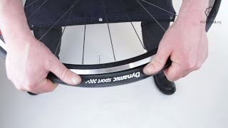 Mount a Bike Tyre With a Wire Bead