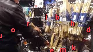 JK Shopping at the Guitar Center in MI
