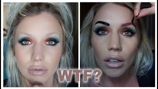 PEELING OFF MY BROW HAIRS!! | OUCH | JAYYROOT