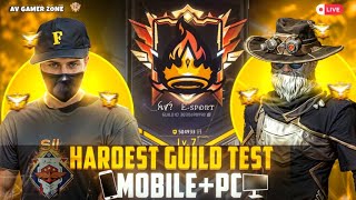 FREE FIRE LIVE GUILD TESTING | 1vs2 GUILD TEST LIVE | FF LIVE GUILD TEST#freefirelive #liveguildtest