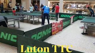 lt started well for table tennis in the Mall Luton by Luton Table Tennis Club. Sun 18th Aug 2019.