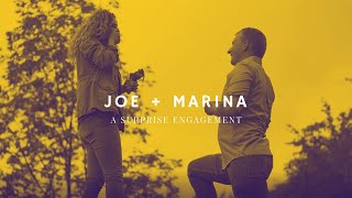 A Surprise Engagement on the Niagara Falls Gorge Trail | Niagara Falls New York | North Forest Films