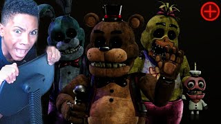 THIS FIVE NIGHTS AT FREDDYS REMAKE IS INSANE (FNAF PLUS FANMADE)