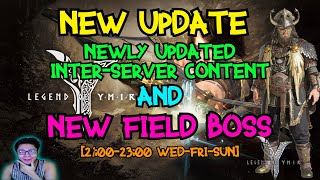 LEGEND OF YMIR: NEW UPDATE: NEW UPDATED INTER-SERVER AND FIELD BOSS. [TAGALOG]