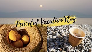 Peaceful Vacation Vlog 🌊🍋I Beach, Mediterranean Countryside & Poetry