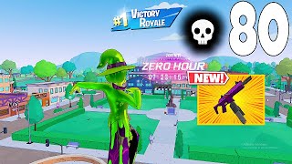 80 Elimination Solo Vs Squads "Zero Build" Gameplay Wins (NEW Fortnite Simpsons Mini Season 2 PC)