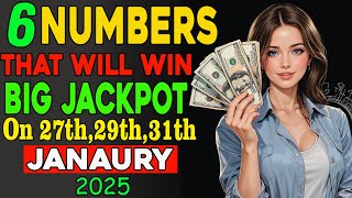 GET RICH on 27TH, 29TH & 31ST JANUARY 2025 with these 6 Lucky Numbers!