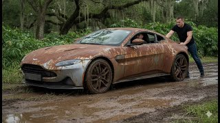 Asmr Car Restoration! Full Restoration of a Aston Martin V12 Vantage from Disrepair to Looking New
