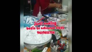 Jyoti COOKING class basic to advance cake class