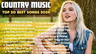 🔴 [1 Hour] Country Ballads That Heal Without Words | Wildflower Country Vol.86