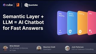 Semantic Layer + LLM = AI Chatbot for Fast Answers