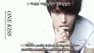 Kim Jaejoong 김재중 - One Kiss [eng + rom + hangul + karaoke sub]
