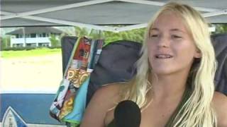 Bethany Hamilton Exclusive Interview right after shark attack
