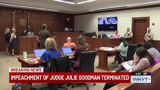 Kentucky Supreme Court terminates impeachment of Fayette Co. judge