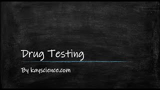 GCSE Biology - Drug Trials & Testing