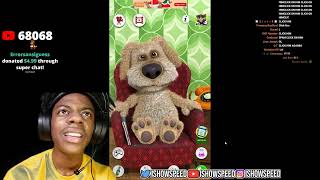 Speed creates new language while playing talking Ben