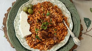 When You Need a Cozy Dinner Fast ❤️🥩 | Easy One-Pot Greek Youvetsi