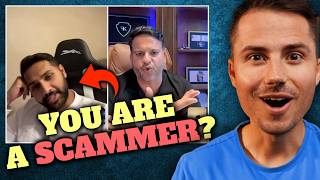 Fraudster HILARIOUSLY Gets Exposed on Livestream
