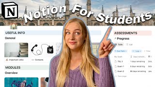 LEVEL UP Your Uni Notes in Notion | Free Student Template