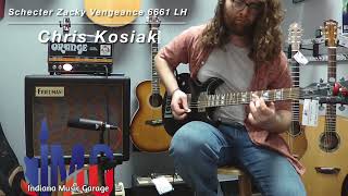 Schecter Zacky Vengeance 6661 LH: Satin Black