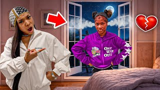 My ADOPTED Sister SNUCK Her CRUSH Inside My HOUSE!💔