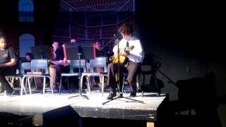 Cole Thomas 15 performing at Rhythms 2014