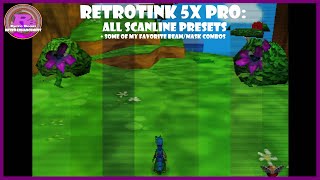 RetroTINK 5X Pro: Testing all of the Scanline Presets + Some Custom Favorite Setting Combos