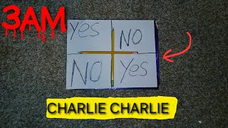 *OMG IT WORKS* PLAYING THE CHARLIE CHARLIE PENCIL GAME AT 3AM!! *ANSWERED MY QUESTIONS*