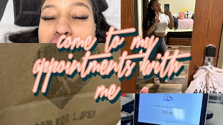 Come to My Appointments with Me |mini vlog