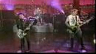 Green Day - Walking Contradiction Live on Letterman