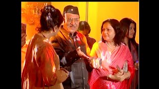 Bhupen Hazarika and Rakhi Gulzar at film 'Mr and Mrs Iyer' music release