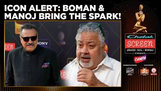 Boman Irani-Manoj Pahwa Ne Chetak Screen Awards Mein Dikhayi Unmatched Energy | #chetakscreenawards