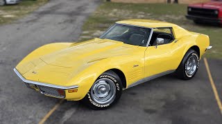 I just drove this 4-Speed 1970 Chevrolet Corvette Stingray at I-95 Muscle