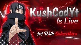 15/11/25 🔴#1 CODM YOUNGEST STREAMER LIVE - 1V1 WITH SUPPORTERS @kushcodyt_Live @callofdutymobile