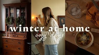 a winter vlog: cozy moments at home