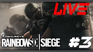 Rainbow Six Siege LIVE - Ranked Gameplay -  #3 - STORY TIME