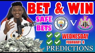 Football Prediction Today 04-02-2026 |  Betting tips Today  | Safe Investments