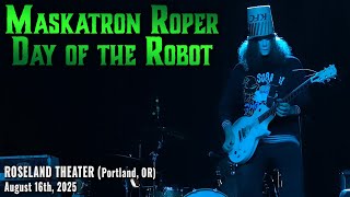 Maskatron Roper Day of the Robot | Buckethead 4K (LIVE) at Roseland Theater (2025)