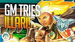 Grandmaster plays ILLARI for the FIRST time - SHE IS BROKEN | Overwatch 2 Gameplay