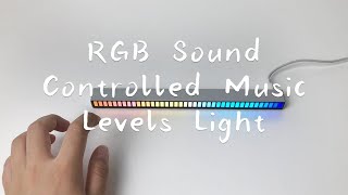 Make Music Alive-RGB Music Sound Controlled Light