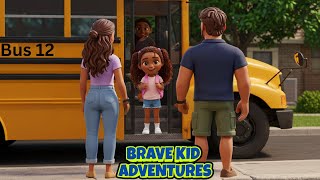 ✨ Riding the Bus 🚌 Positive Behavior Support Story for Kids:  | Preschool & Kindergarten Learning