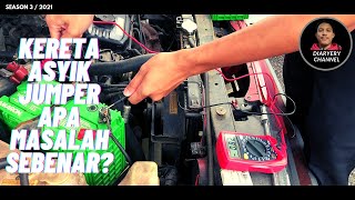 S3 EP4 : Vlog Check Battery Kereta Dan Tukar Battery Kereta Saga Klasik | Cara Cek Bateri Kereta
