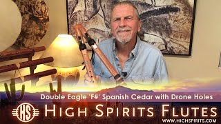 Double Eagle 'F♯' Spanish Cedar with Drone Holes Sound Sample