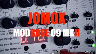 Jomox ModBase 09 MKII Bass Drum module demo ( no talking )
