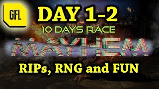 Path of Exile 3.0: 10 Days Mayhem Race DAY #1-2 Highlights and Ladder Recap RNG and FUN