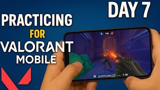 DAY 7 | AIM PRACTICE FOR VALORANT MOBILE