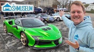 STARTING THE YEAR RIGHT! First Car Show with My SF90 XX